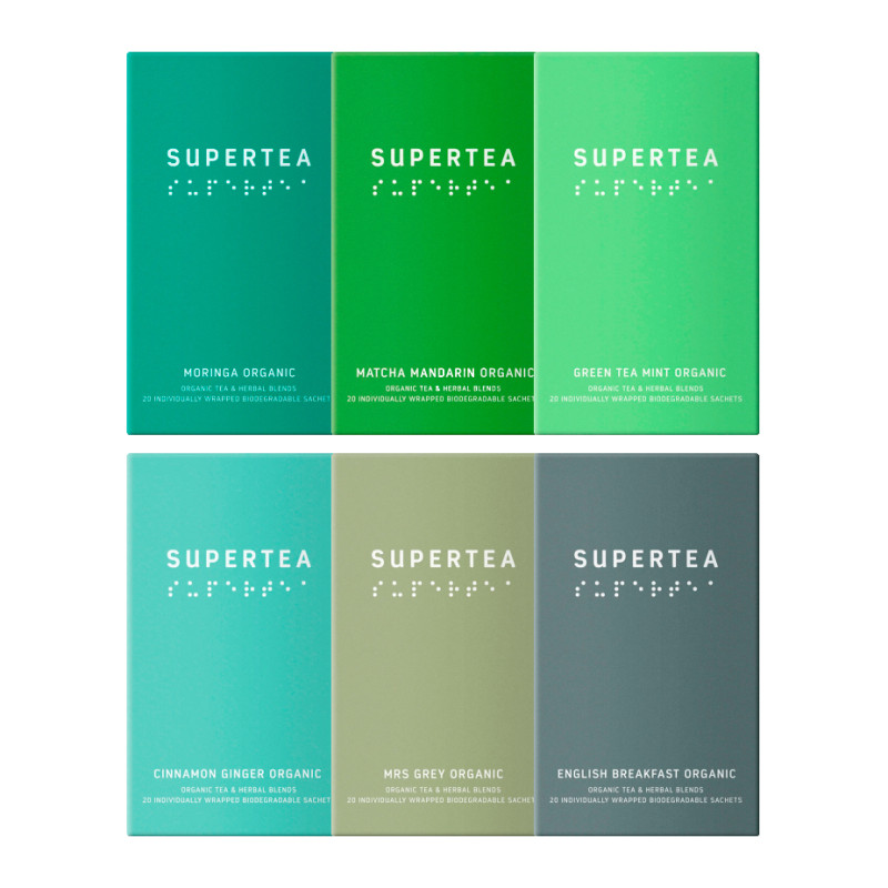 Supertea Mixpakke 5 6x20 Tebreve