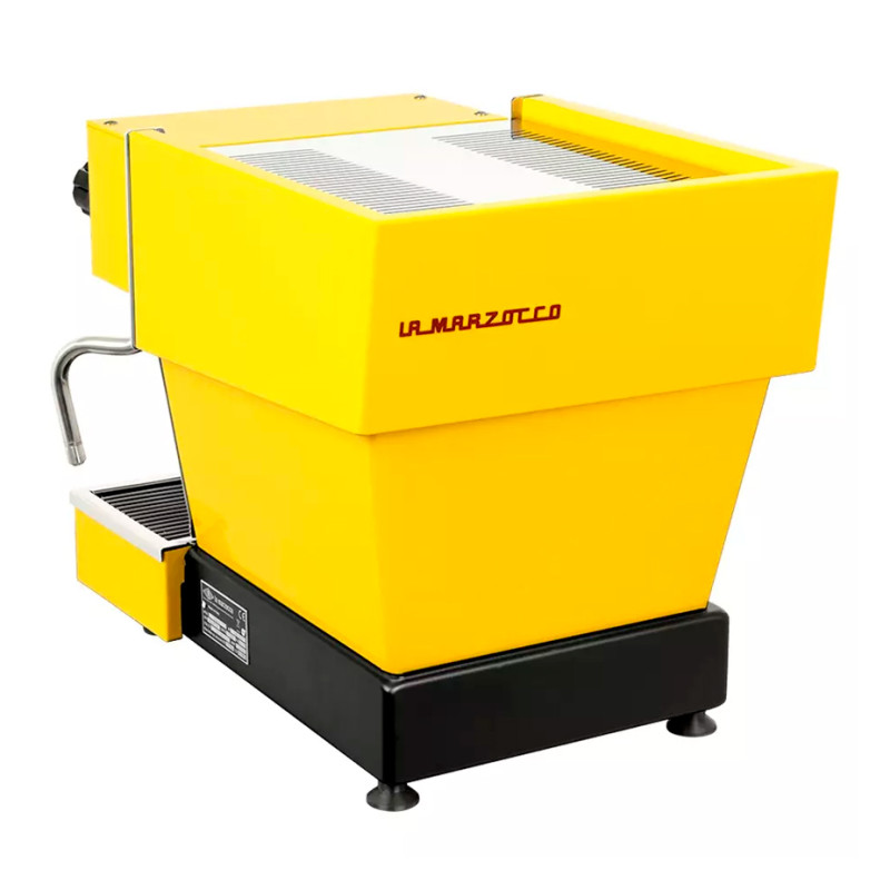 La Marzocco Linea Micra Gul espressomaskin Inkl. Eureka Atom W 65 Casa matt svart espressokvarn