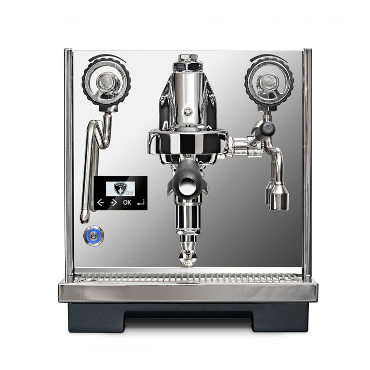 Eureka Costanza R Inox Polished Espressomaskin Inkl. Eureka Mignon Specialita & Baristautrustning