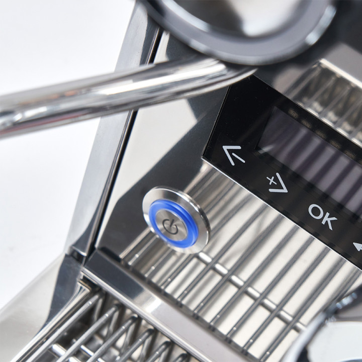 Eureka Costanza R Inox Polished Espressomaskin Inkl. Eureka Mignon Specialita & Baristautrustning