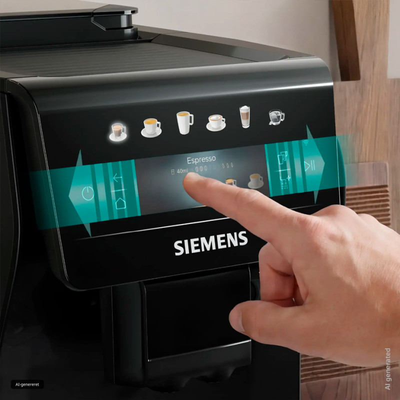 Siemens TP601E09 EQ600 Espressomaskin Inkl. Vårdprodukter och 2x1 kg Kaffe