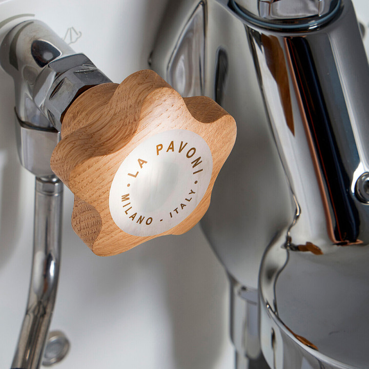La Pavoni Mini Cellini Vit LPSMCW01EU Espressomaskin Inkl. Eureka Mignon Specialita Vit Espressokvarn