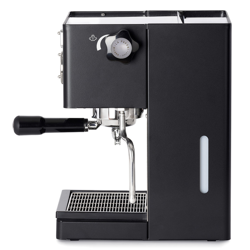 La Pavoni Casa Bar PID Svart LPMCBN02EU Espressomaskin Inkl. Eureka Mignon Specialita Svart/Krom Espressokvarn