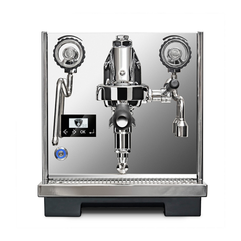 Eureka Costanza Valnöt Espressomaskin Inkl. Eureka Mignon Specialita & Baristautrustning