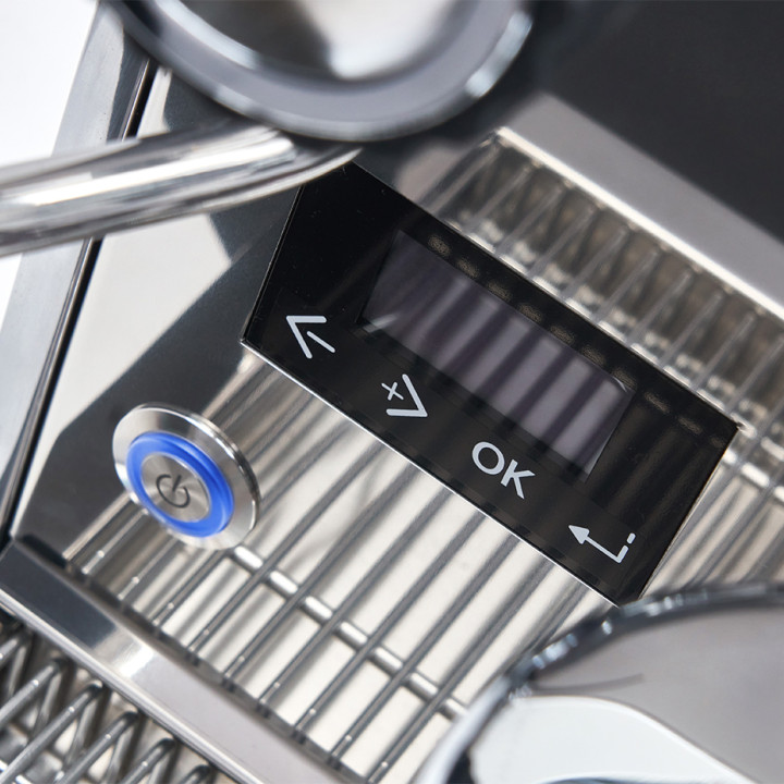Eureka Costanza R Valnöt Espressomaskin Inkl. Eureka Mignon Specialita & Baristautrustning