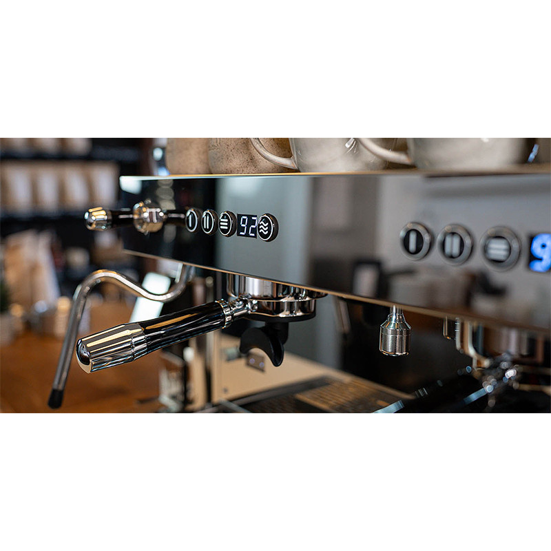 ECM Discover 2GR Professionel Sort Dual Boiler-espressomaskine Inkl. Mahlkönig E65W GbS Sort Espressokværn
