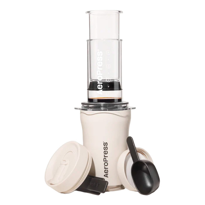 AeroPress Go Plus Creme Rejsebrygger