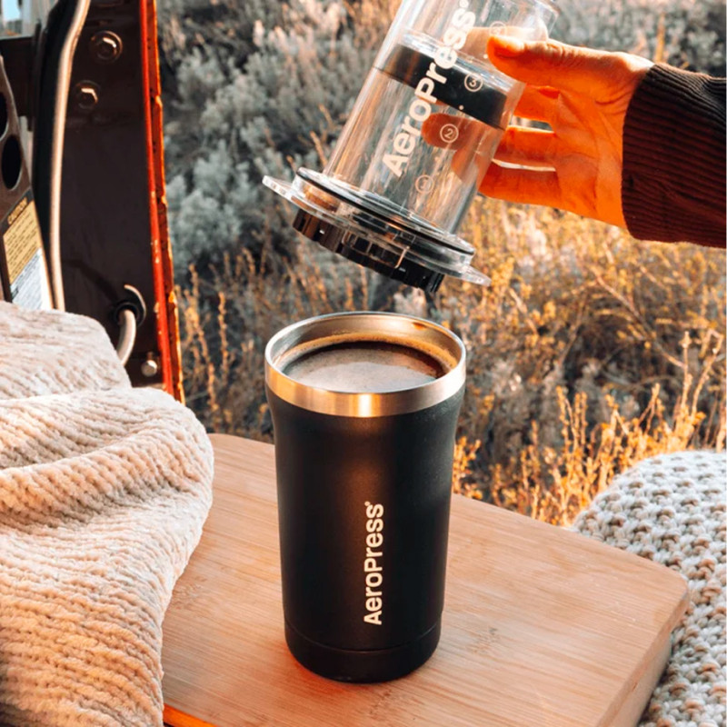 AeroPress Go Plus Sort Rejsebrygger
