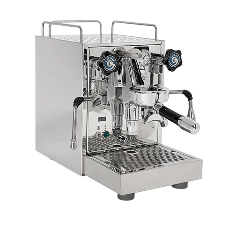 ECM Mechanika Slim PID Espressomaskine Inkl. Timemore Bricks Elektrisk Espressokværn 01S Sort