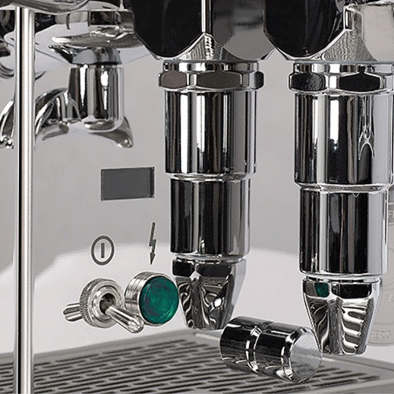 ECM Mechanika Slim PID Espressomaskine Inkl. Timemore Bricks Elektrisk Espressokværn 01S Sort