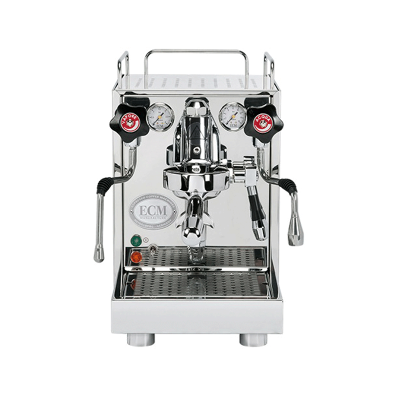 ECM Mechanika VI Slim Espressomaskine Inkl. Eureka Mignon Zero 65 Speedy Chrome Espressokværn
