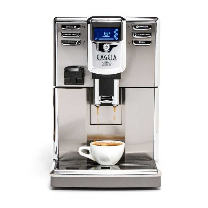 Gaggia Anima Prestige Stål Inkl. 9x400g Världens Kaffe