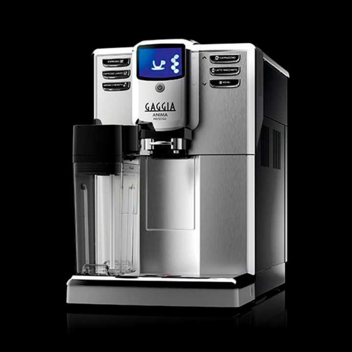 Gaggia Anima Prestige Stål Inkl. 9x400g Världens Kaffe