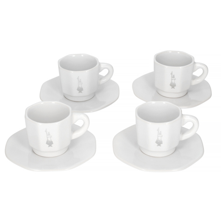 Bialetti Espressomugg Inkl. Kaffefat 4 st
