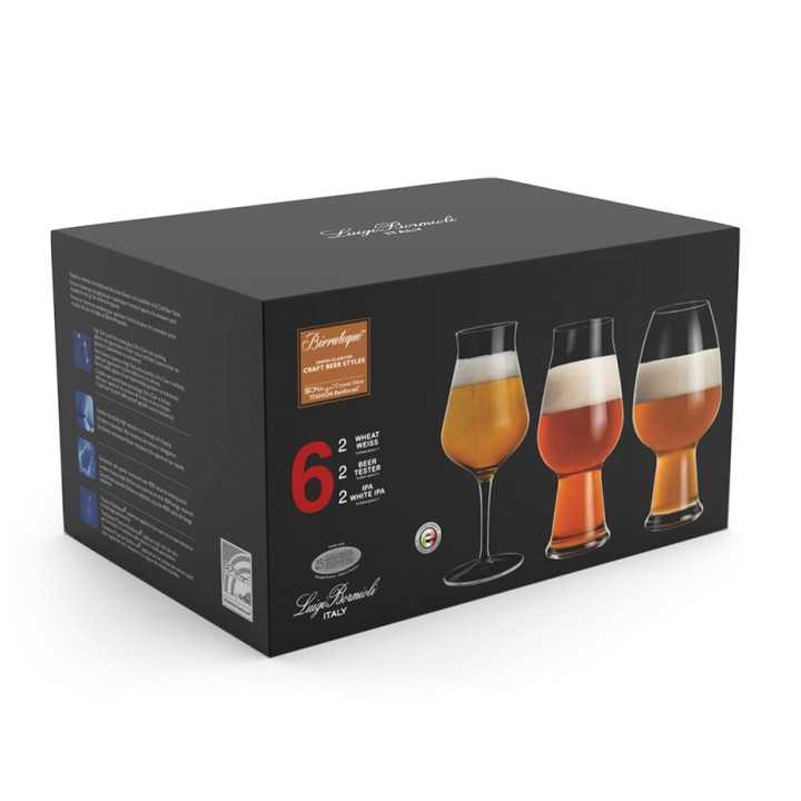 Luigi Bormioli Birrateque Ölglas Set