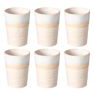 Costa Nova Notos Mugg 6 st 0,13L Kräm