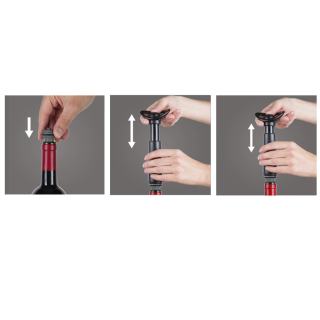 Vacu Vin Wine Saver Concerto Vakuumpump Inkl. 2 Vinkorkar