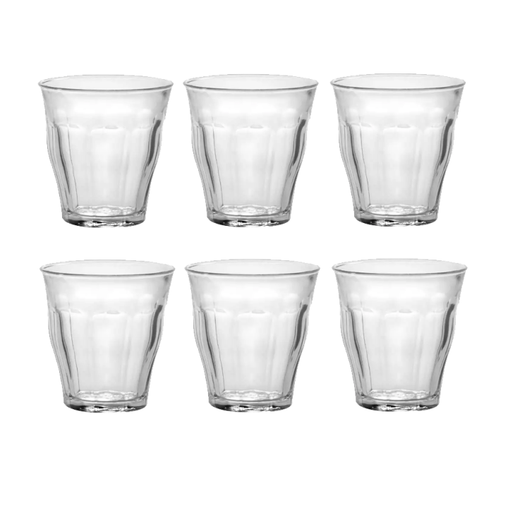 Duralex Picardie Caféglas 9 cl 6 st