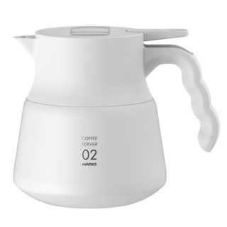 Hario V60-02 Rostfritt Stål Plus Server 0,6 L Vit