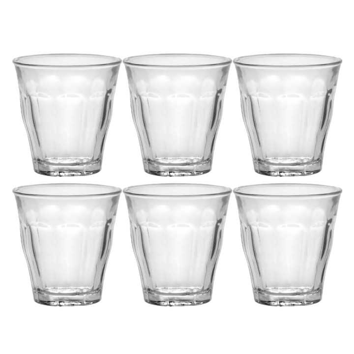 Duralex Picardie Caféglas 20cl 6 st