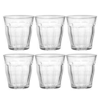 Duralex Picardie Caféglas 25cl 6 st