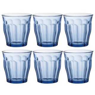 Duralex Picardie Caféglas 31cl Blå 6 st
