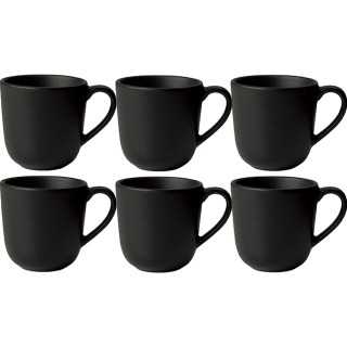 Aida RAW Mugg 0,20L 6 st Titanium Black