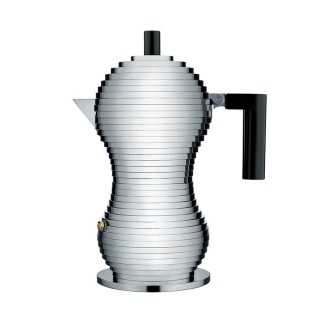 Alessi Pulcina Espressokanna Svart 3 Kopp