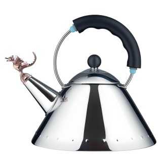 Alessi 9093 Tea Rex Kettle Svart