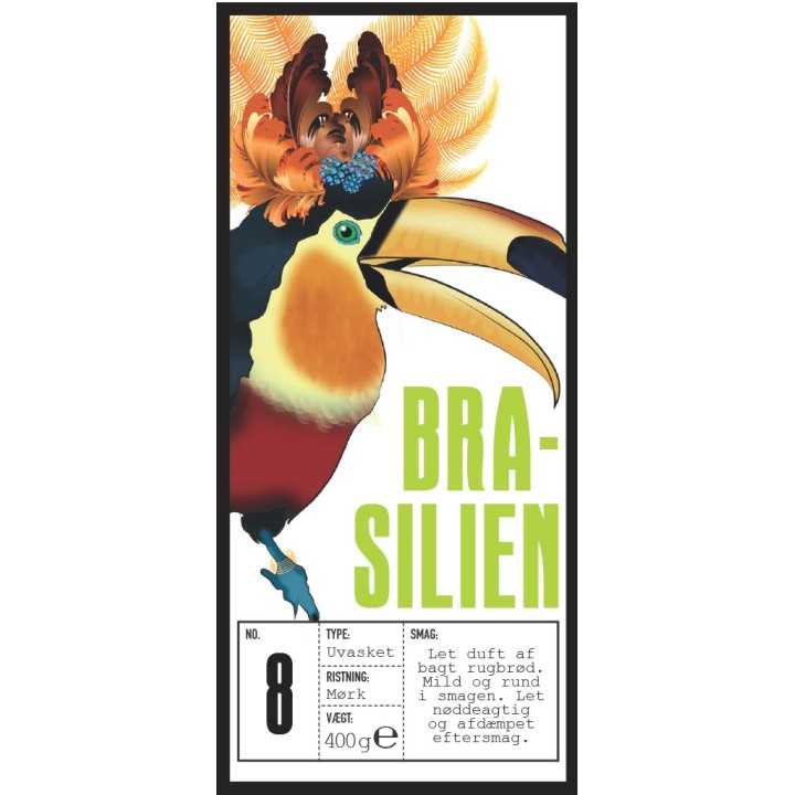 Rigtig Kaffe Brasilien No. 8 v/24kg