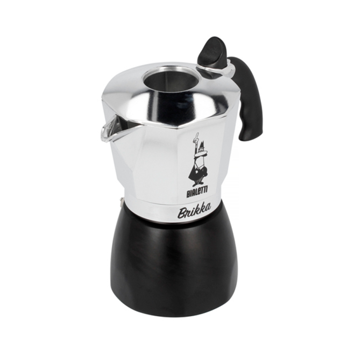Bialetti Brikka 4 Koppar mokabryggare