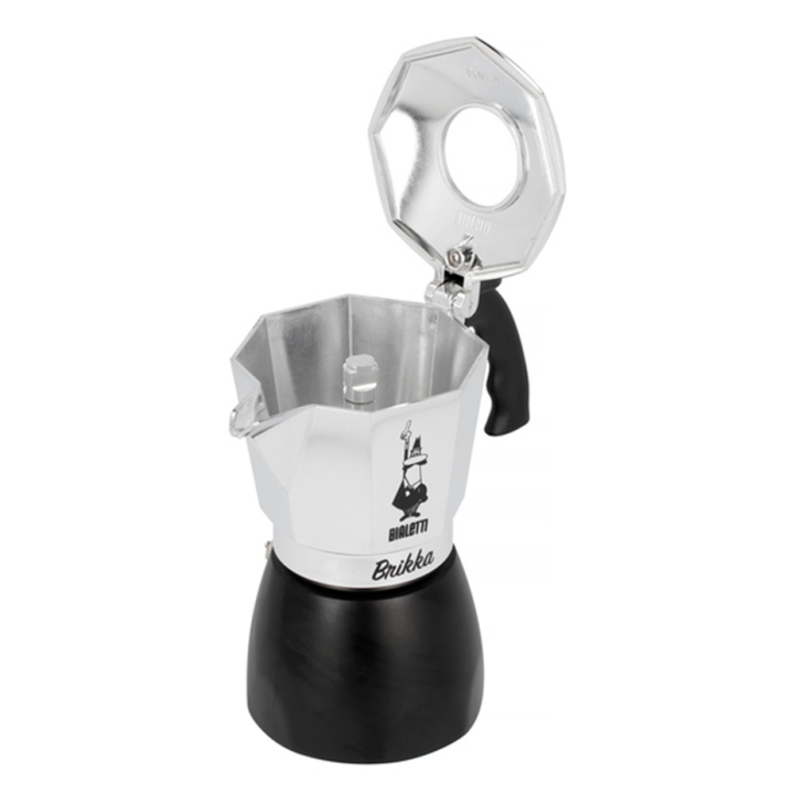 Bialetti Brikka 4 Koppar mokabryggare
