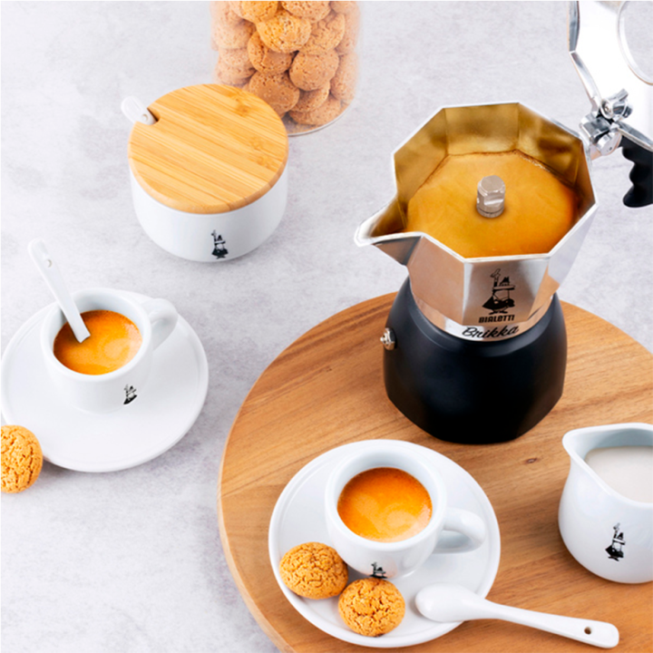Bialetti Brikka 4 Koppar mokabryggare