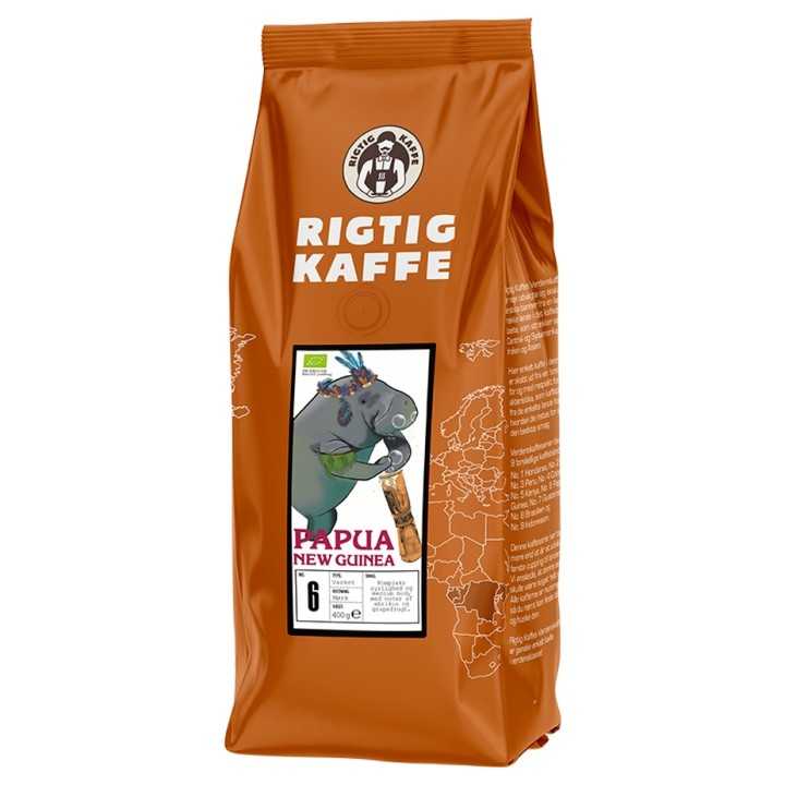 Rigtig Kaffe Papua New Guinea No. 6 v/24kg