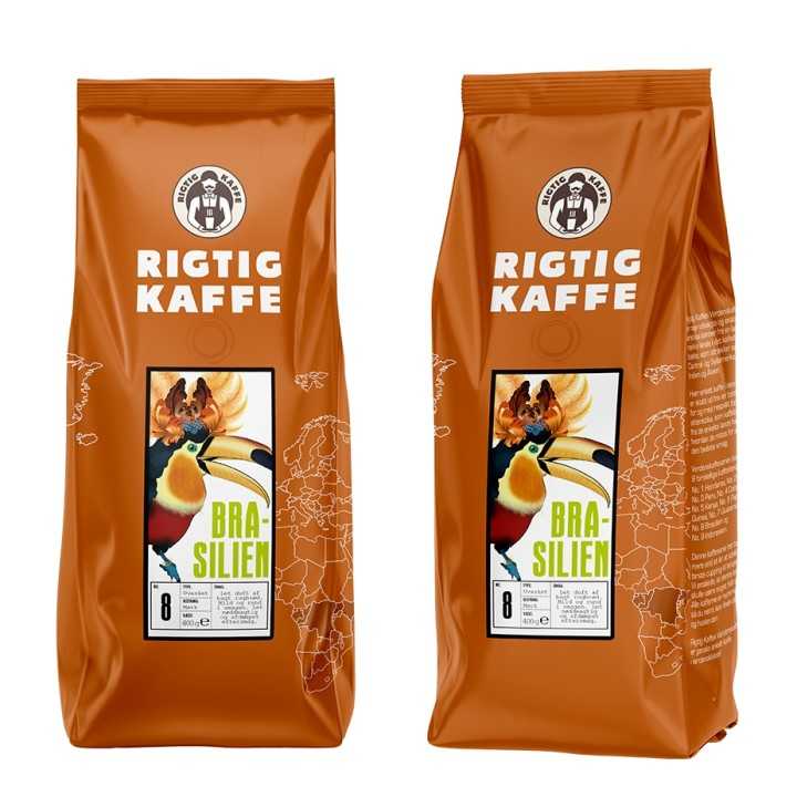 Rigtig Kaffe Brasilien No. 8 v/24kg
