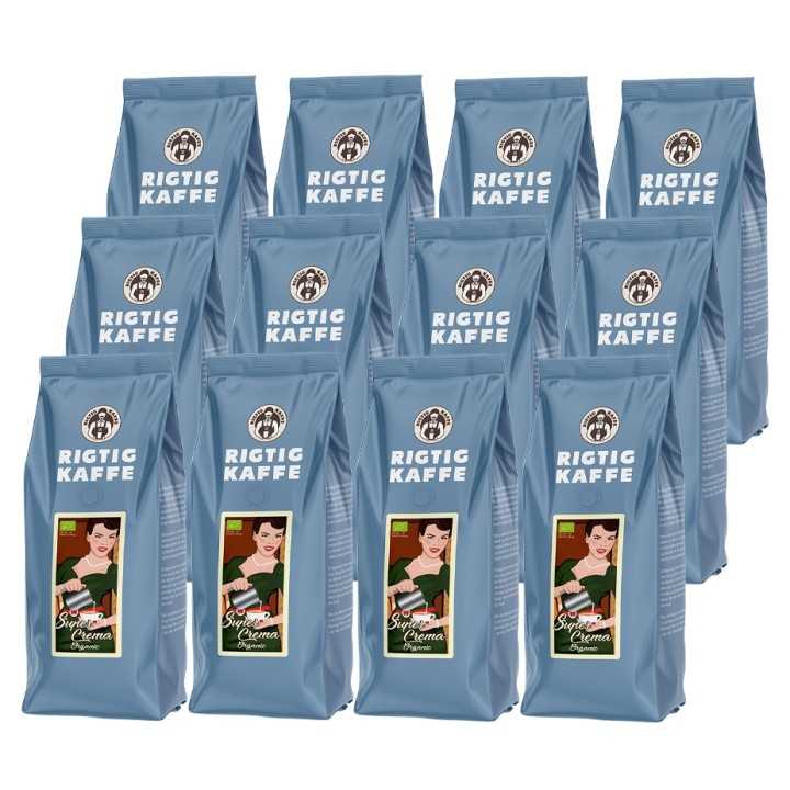Rigtig Kaffe Super Crema 500g