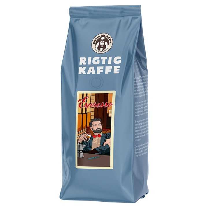 Rigtig Kaffe Espresso 6x500g