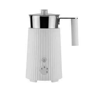 Alessi Plissé Pulcina Elektrisk Mjölkskummare Vit