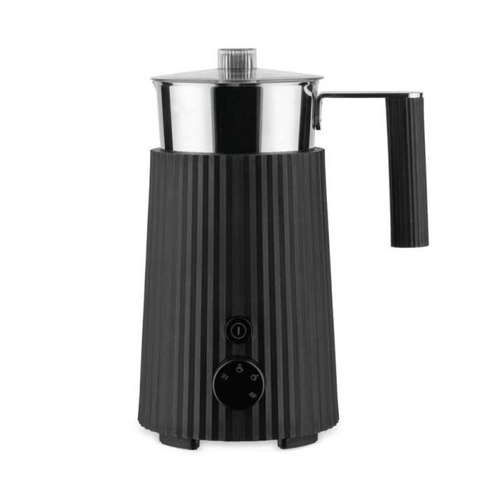Alessi Plissé Pulcina Elektrisk Mjölkskummare Svart