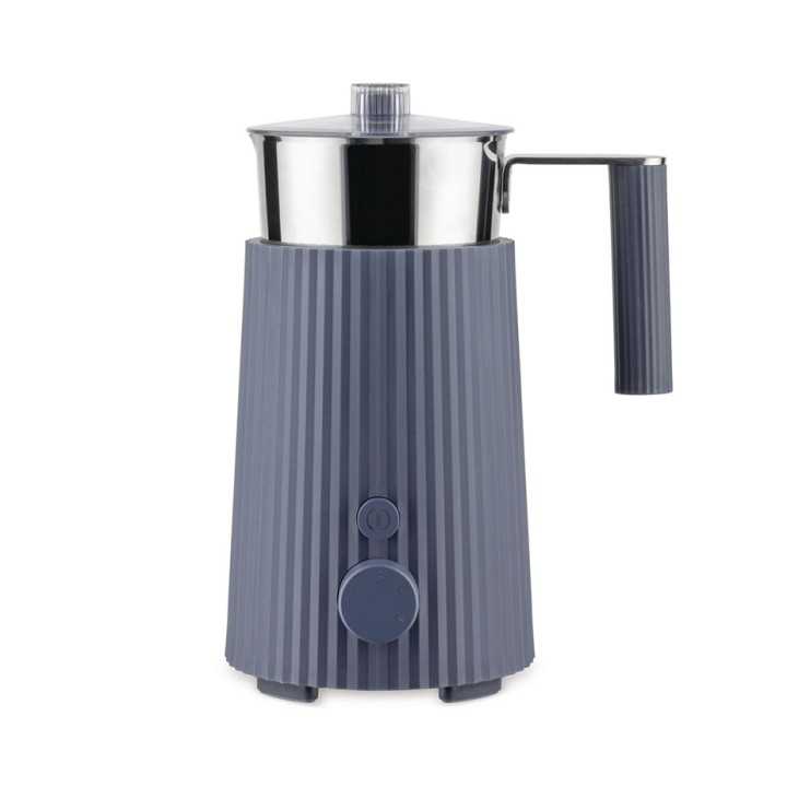 Alessi Plissé Pulcina Elektrisk Mjölkskummare Grå