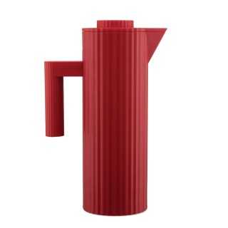 Alessi Plissé  Termokanna 1L Röd