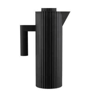 Alessi Plissé Termokanna 1L Svart