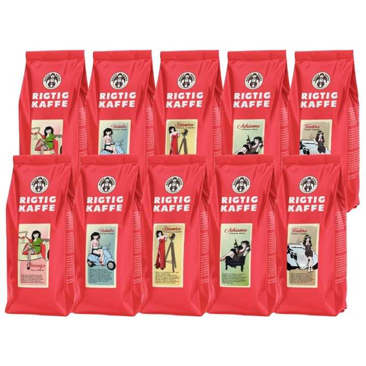 Rigtig Kaffes Mixpaket 5kg