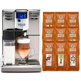 Gaggia Anima Prestige Stål Inkl. 9x400g Världens Kaffe