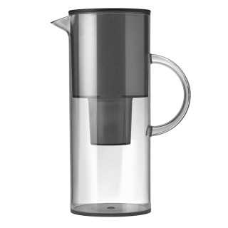 Stelton EM vattenfilterkanna, 2 l. - smoke, inkl filter