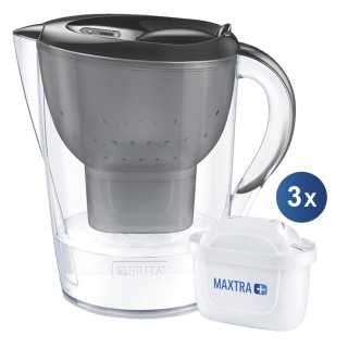 BRITA Marella 2,4L Grå inkl. 3 Maxtra+ Filter