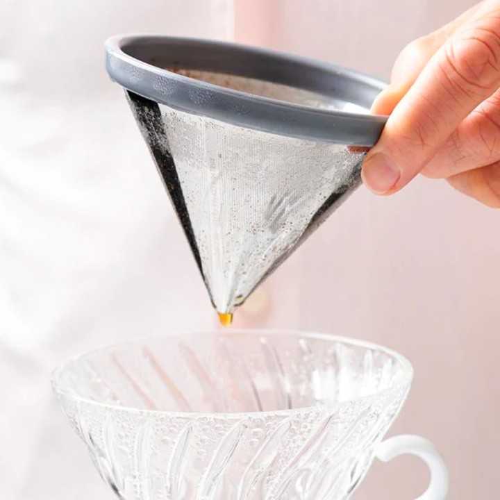 Able Coffee Kone Rostfritt Stålfilter 2 Kopp