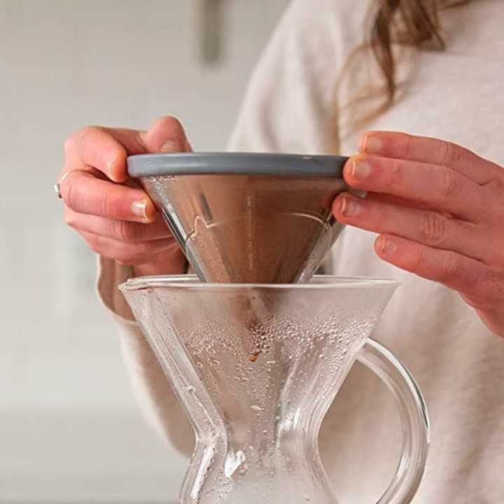Able Coffee Kone Rostfritt Stålfilter 2 Kopp