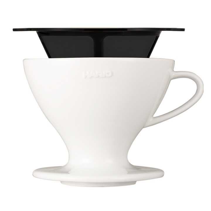 Hario W60-02 Keramik Dripper Vit 2 Kopp