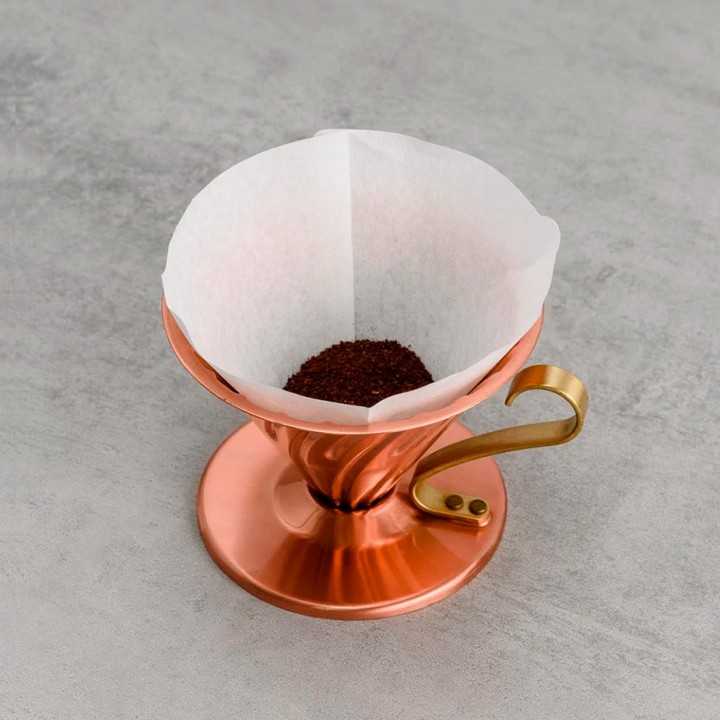 Hario V60 Dripper Koppar 2 Kopp
